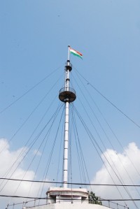 The Flag .... (the tallest free standing flag mast in India) (c)ramaswamyn.com